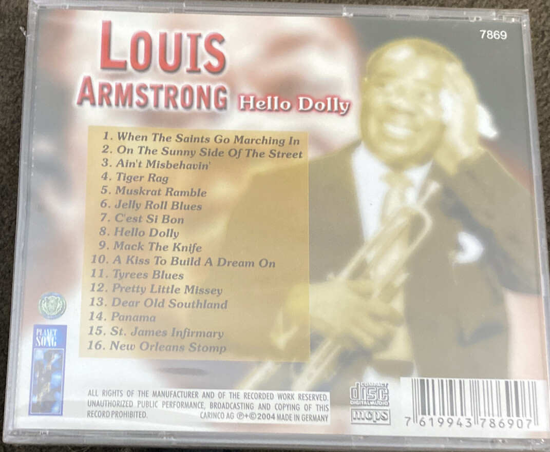 Louis Armstrong Hello Dolly CD for sale online | eBay