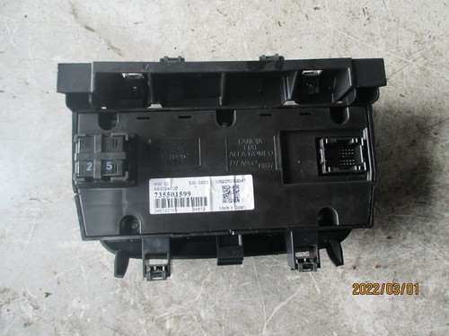 FIAT PUNTO EVO MK3 2013 UNIDAD PANEL CONTROL CALEFACCIÓN AIRE ACONDICIONADO 735501599 - Imagen 2 de 3