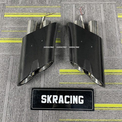 Kit de carrocería de escape alerón techo acampanado guardabarros carbono seco G900 apto para Benz G63 AMG G550 - Imagen 37 de 46