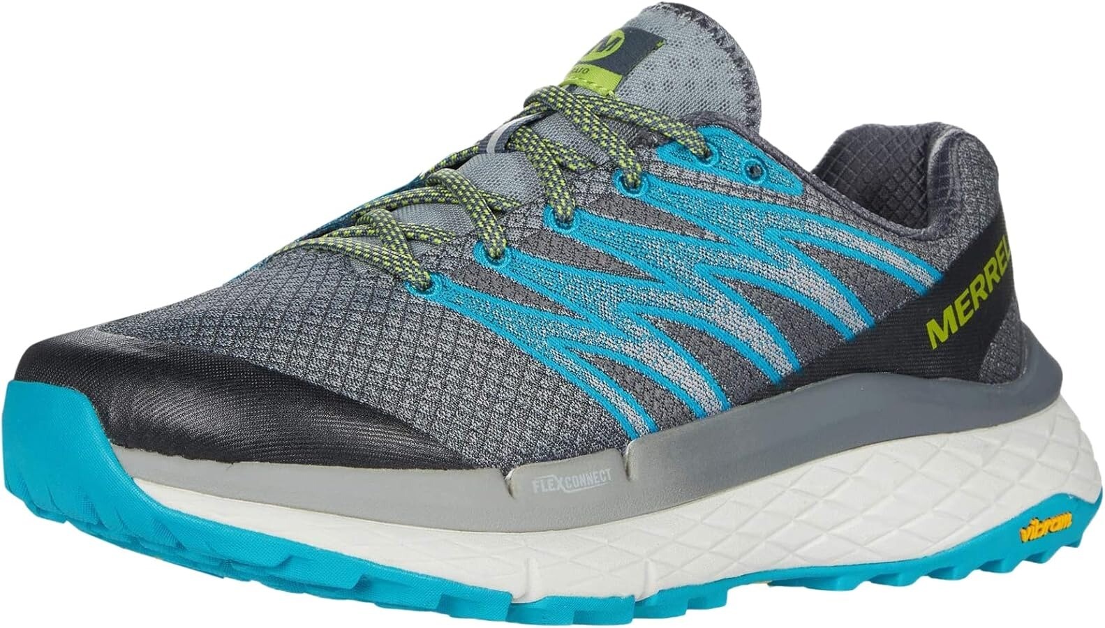 Scarpe da ginnastica Merrell Rubato taglia 11 grigio blu J135252 trail running outdoor