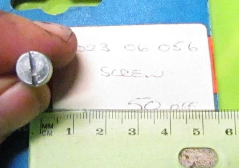 Tornillo de placa de estator Cappra Rickman Montesa NOS 250 63M 73M p/n R023 06 056 Foto 2 de 2