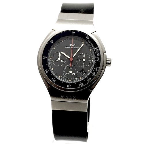 IWC Porsche Design (revisioned & almost new) Sportivo Titan Chronograph IW3743 - Bild 3 von 11