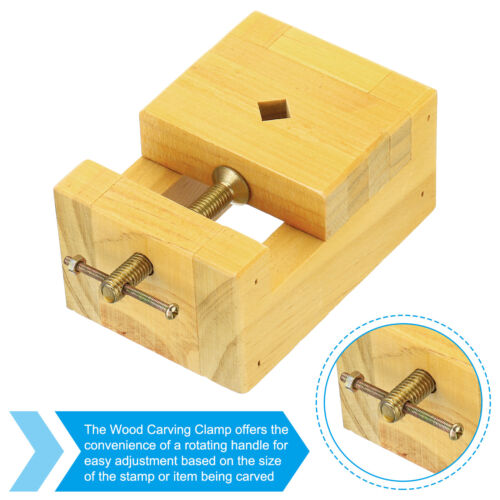 Wood Carving Clamp Table Bench Adjustable Vise Clamp Stamp Carving Hand Tool - Picture 4 of 6