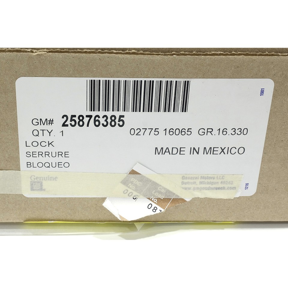 OEM NEW GM Door Lock Latch Actuator Front Left Driver 07-10 GM Trucks ...