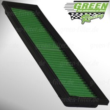 GREEN Sportluftfilter für Citroen und Peugeot 1,1L und 1,4L Luftfilter