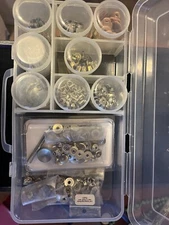 Lot Of Snap Buttons Mixed Lot