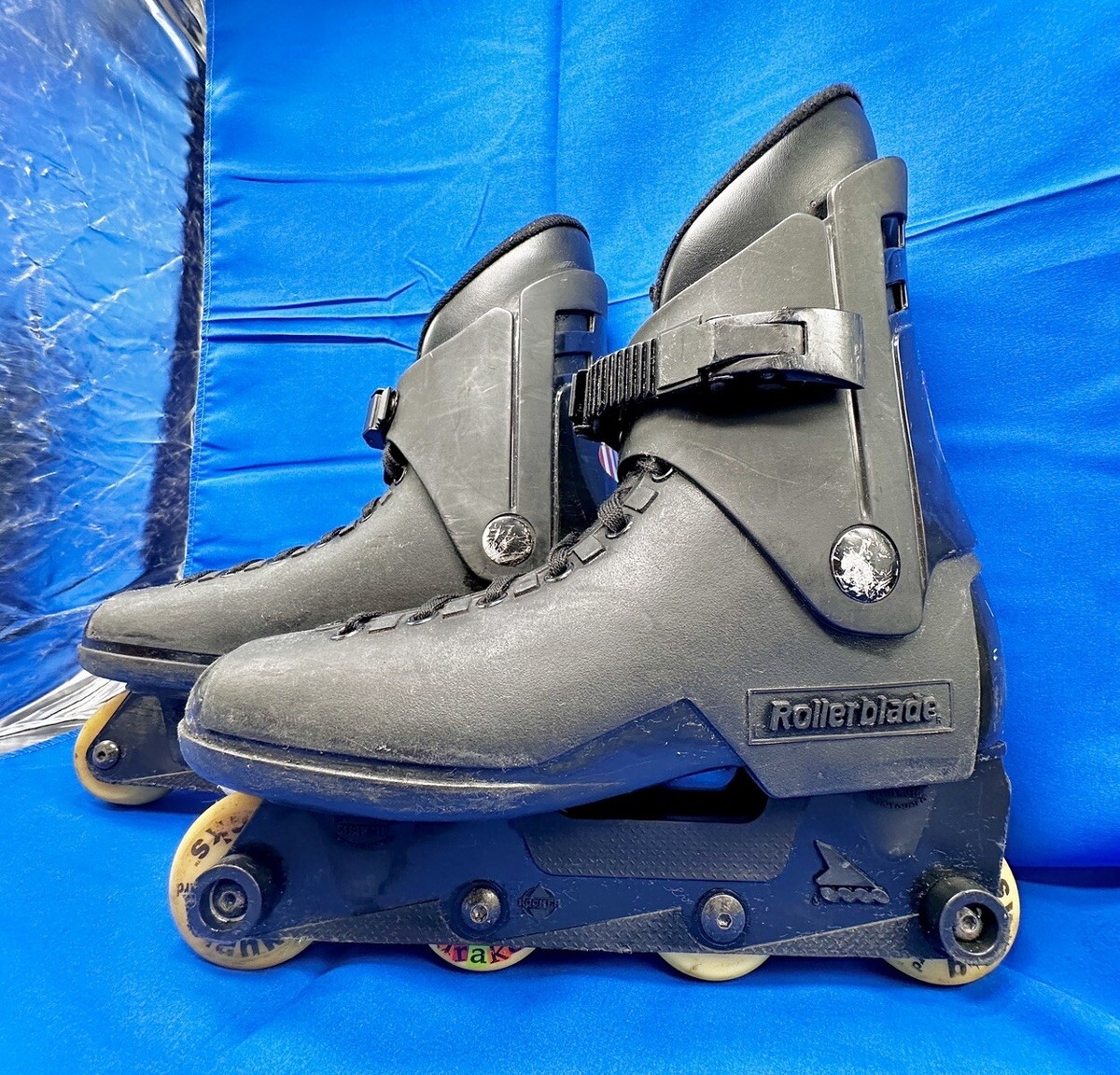 Rare Vintage 90s Rollerblade Boxcar Hardshell Inline Skates