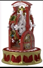 2022 Hallmark Carnival Festive FERRIS WHEEL Magic Light Sound Motion Ornament