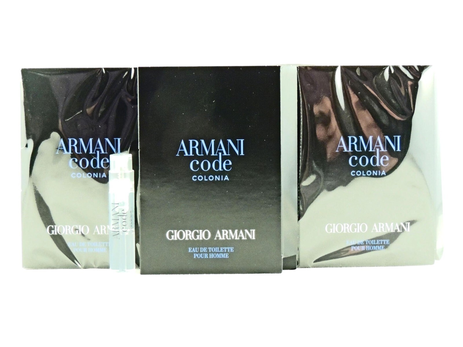 GIORGIO ARMANI ARMANI CODE COLONIA 1.2ml .04oz x 12 COLOGNE SPRAY SAMPLES SEALED