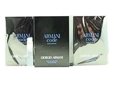 GIORGIO ARMANI ARMANI CODE COLONIA 1.2ml .04oz x 12 COLOGNE SPRAY SAMPLES SEALED