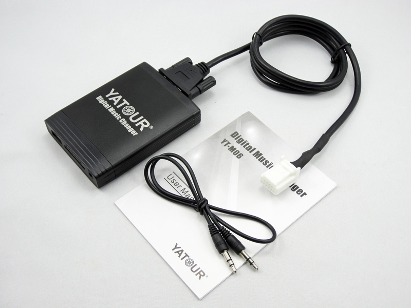 Yatour Digital Music Changer USB SD Aux Interface For 6+6Pin Small