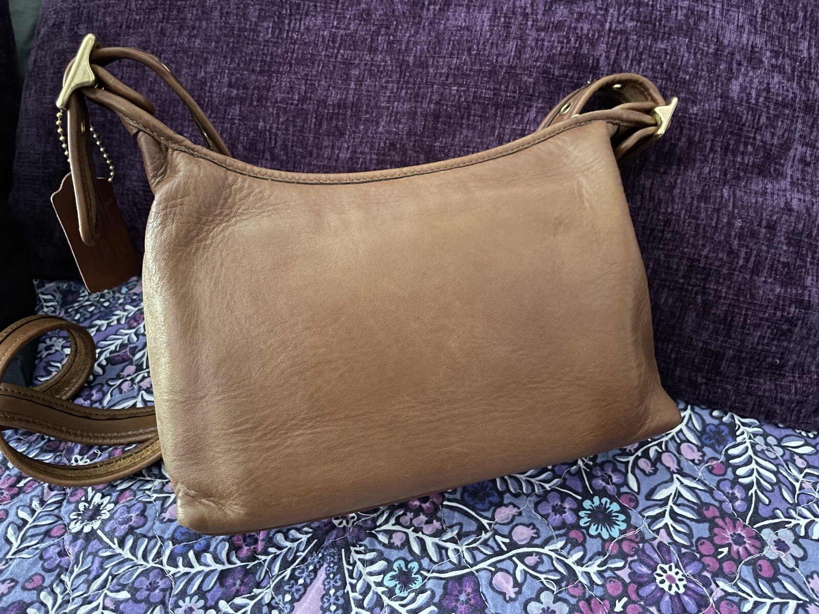 Coach Rare vintage crossbody bag tan Gem