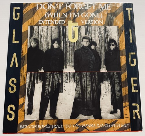 Glass Tiger Don’t Forget Me Vinyl Record 12” 45 RPM Maxi ED 216 Manhattan 1986 - Picture 7 of 24
