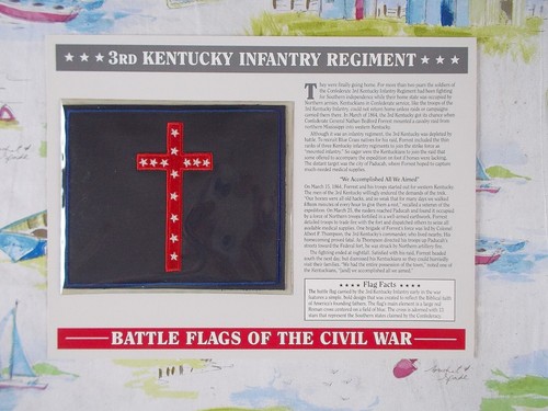 Willabee & Ward Civil War Battle Flags 3rd Kentucky & 13th Connecticut Infantry - 第 1/6 張圖片