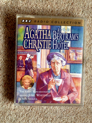 AGATHA CHRISTIE -  AT BERTRAM'S HOTEL   - AUDIO BOOK-      ( 2 CASSETTES )