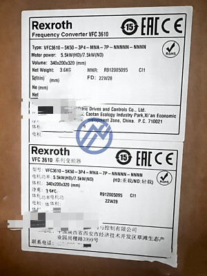 Rexroth R912005095 frequency inverter Expedited Express DHL