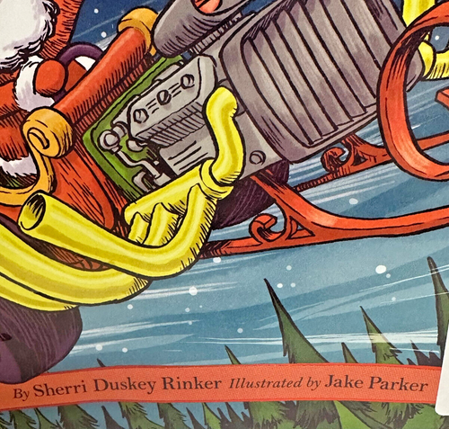 The 12 Sleighs of Christmas Picture Book Hardback For Kids Toddlers SEALED NWT - Picture 3 of 8