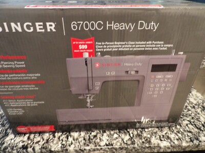 Singer Heavy Duty 6700C Mechanical Sewing Machine