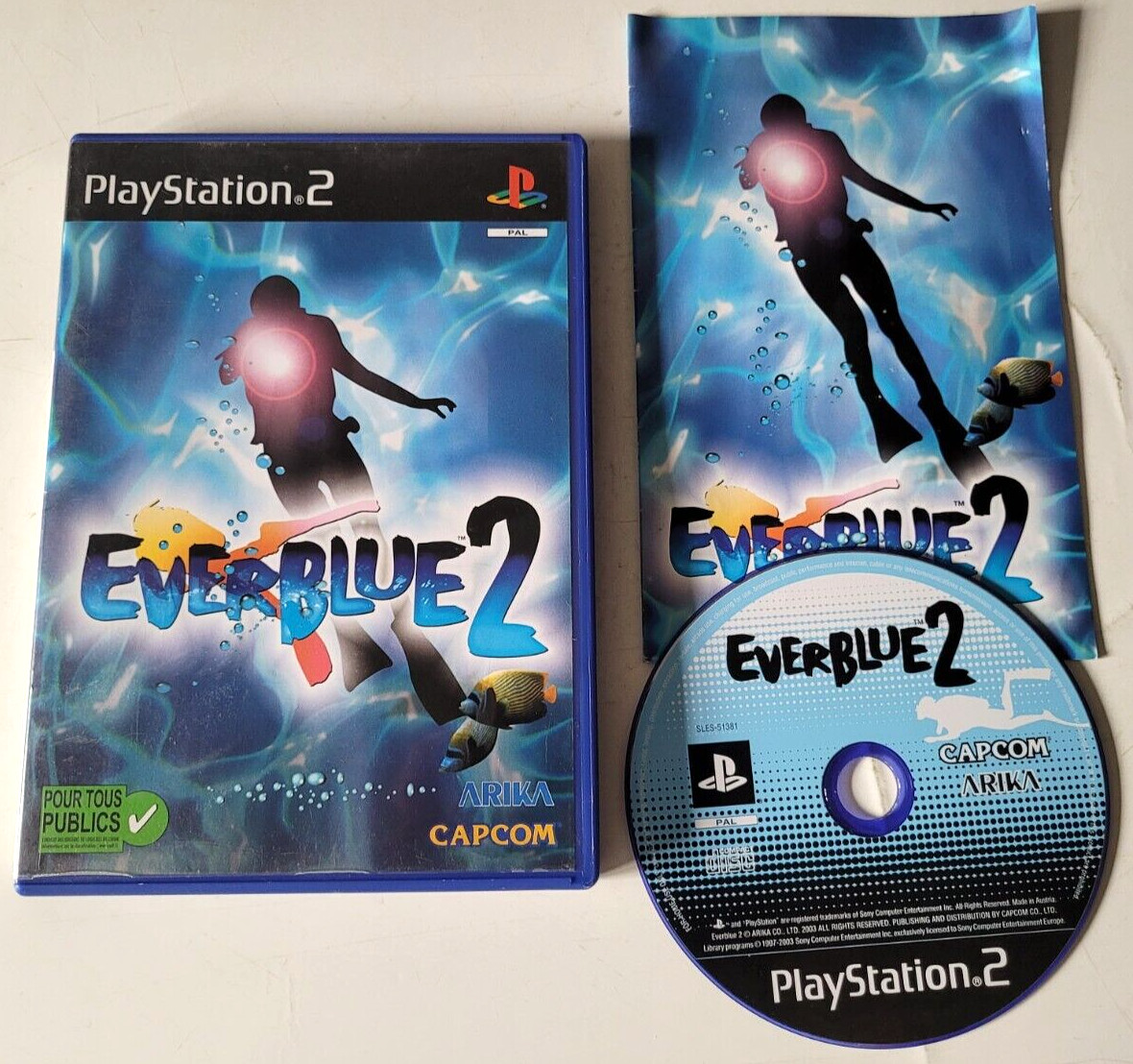 Everblue 2 - PlayStation 2 PS2 - PAL - Complet