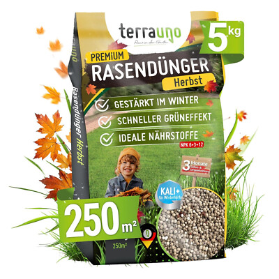TerraUno Premium Herbstdnger Rasen Rasendnger Herbst Herbstrasendnger  10kg 8720598703856 | eBay.de