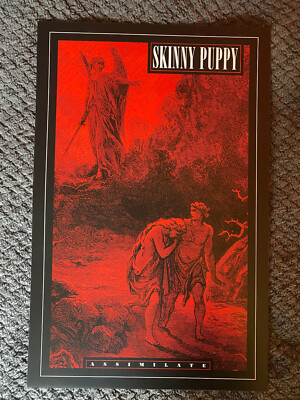 skinny puppy ロンT Skinny Puppy - 90's Tour Shirt Size XL