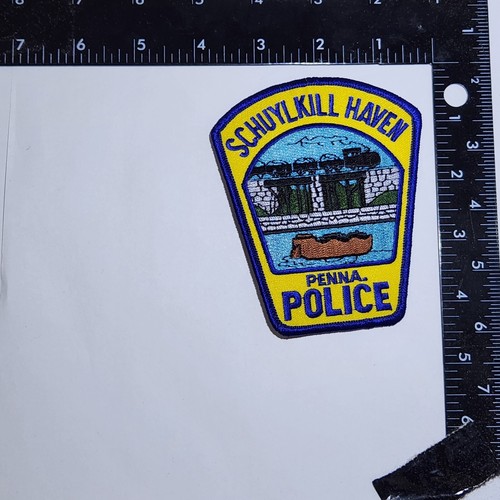Schuylkill Haven Penna. Police. 3.5x4 Inches. Great Condition!