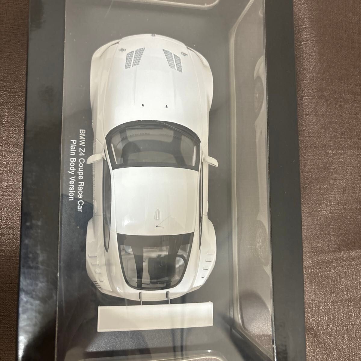 Autoart 1/18 BMW Z4 Coupe Race Car Plain Body Version | eBay