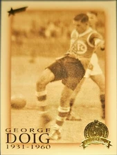 2003 Select Hall of Fame (HF145) George DOIG Western Australia Free Postage