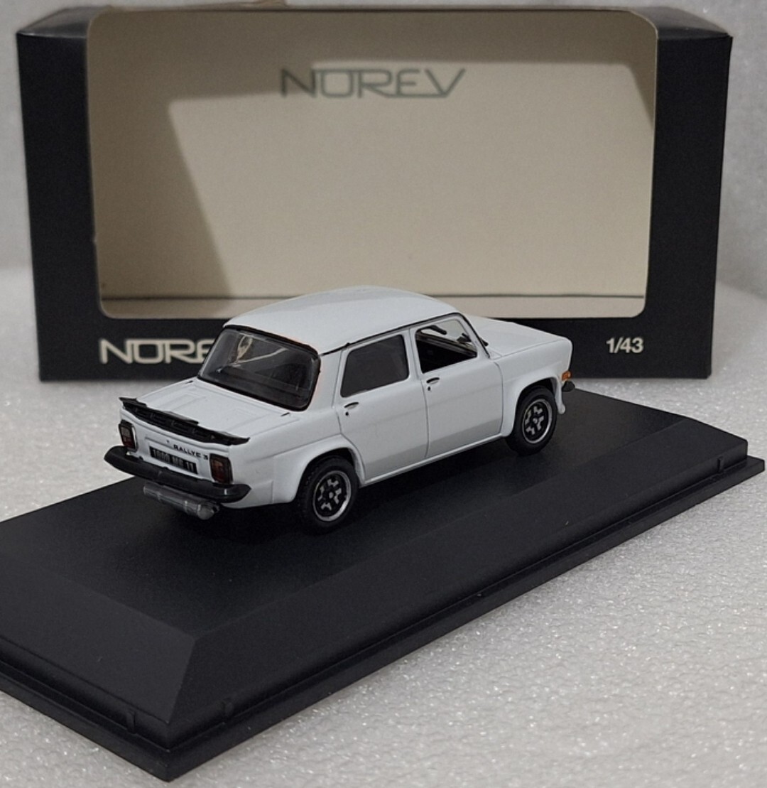 Simca 1000 Rallye 3 1978 White 1:43 Norev 571017 Diecast Model Car