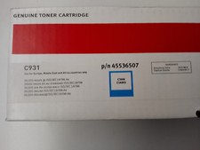 OKI Toner Ciano SN 45536507 C931 C931DN Originale