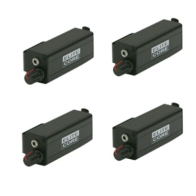 4 Elite Core Wired Bodypack w/Volume Control for Aviom A-16ii - Headphones
