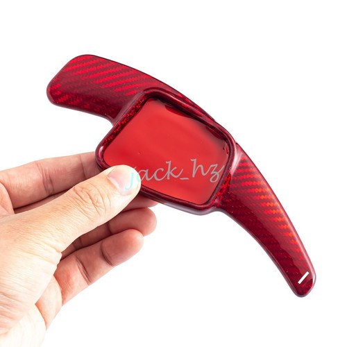 Real Carbon Fiber Steering Wheel Paddle Shifter Extend Accessories For Audi - Bild 6 von 8