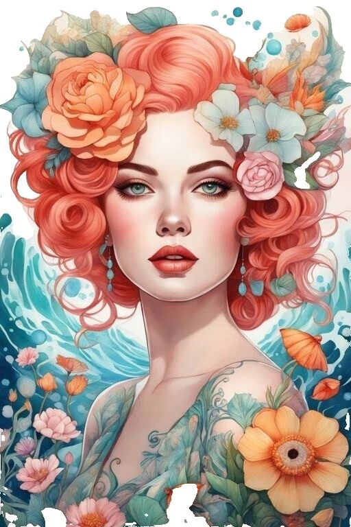 Géneros artesanales Floral de belleza Hecho a Mano