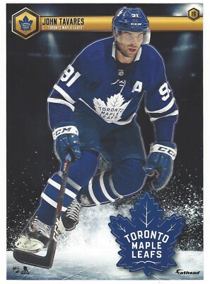JOHN TAVARES FATHEAD TRADEABLES TORONTO MAPLE LEAFS LOGO STICKER DECAL 2018-19