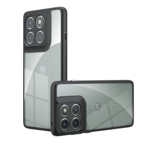 For Motorola Edge 60 Pro, Shockproof Case Matte Bumper Acrylic Shell Back Cover - 第 14/14 張圖片