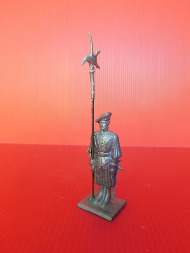 FIGURINE EN PLOMB JEAN-PIERRE FEIGLY : LE VATICAN GARDE SUISSE PONTIFICALE - Picture 6 of 6