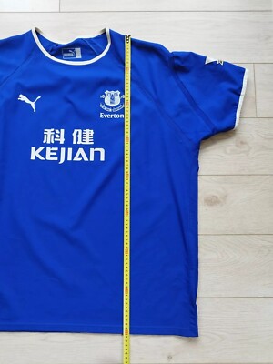 Everton football jersey home shirt 2003/2004 Puma size 3 XL | eBay
