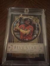 Ronal Acuna Jr. 2022 Topps 5 Star Auto Purple 50 Ronal Acuna Jr. 2022 Topps 5 Star Auto Purple 50