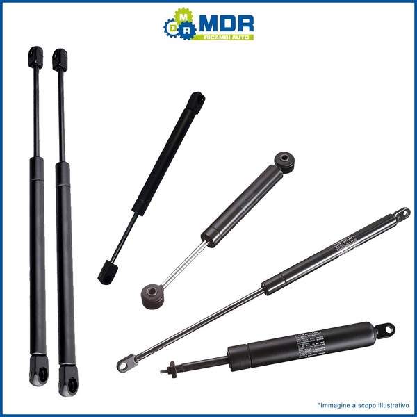 2 Gasdruckfedern Pistoncini FüR Fiat Brava 1995-2001 Heckklappe W-Parts-image