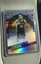 2020-21 Panini Donruss - Signature Series Tre Jones #SG-TJO (AU, RC)