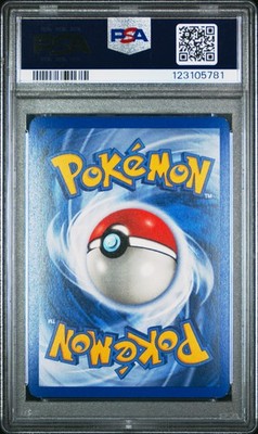 2004 POKEMON EX TEAM ROCKET RETURNS GOLD STAR #107 MUDKIP-HOLO PSA