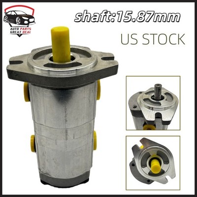 HGP-33A-F6/6R Hydraulic Tandem Double Gear Pump 15.87mmd Shaft Replacement