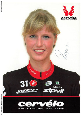 AHOP6-0570 - RADSPORT - REGINA BRUINS - CERVELO PRO CYCLING TEAM. AUTOGRAMM