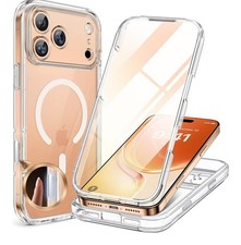 for Iphone 17 Pro Max Case 6.9" Full-Body Phone Case Color Clear Miracase