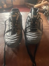 Puma Duoflex Football Boots. Size 12. Black And White