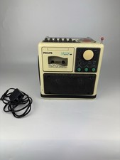 Phillips Moving Sound D-8082 Stereo Radio Cassette Recorder Vintage Tested