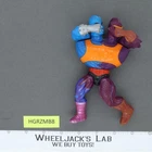 Two Bad Flat Back Masters of the Universe MOTU 1984 Vintage Action Figure.