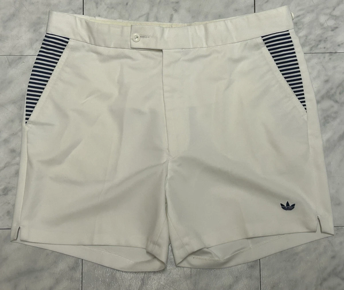 VINTAGE RETRO TENNIS SHORT Blanc   12 ans                    //GARA