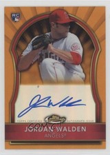 2011 Topps Finest Orange Refractor Rookie Auto 44/99 Jordan Walden #88 Auto sh7