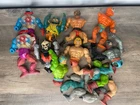 Vintage MOTU 1980's He-Man Toys Huge Lot of Figures For Parts Only